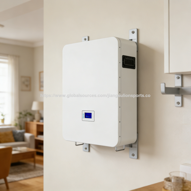 Solar-Energiespeicherbatterie, 20Ah 30Ah, Off-Grid Photovoltaik-System für Zuhause, Vertikaler Lithium-Eisenphosphat-Akku