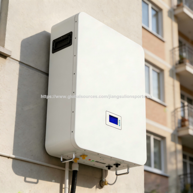 Solar-Energiespeicherbatterie, 20Ah 30Ah, Off-Grid Photovoltaik-System für Zuhause, Vertikaler Lithium-Eisenphosphat-Akku