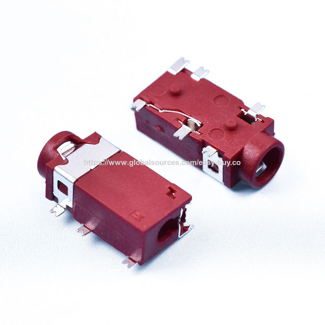 Prises audio pour téléphone avec placage or, prises audio pour écouteurs