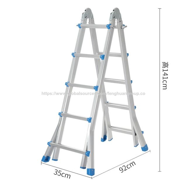 Échelle Télescopique Portable Polyvalente Pliable