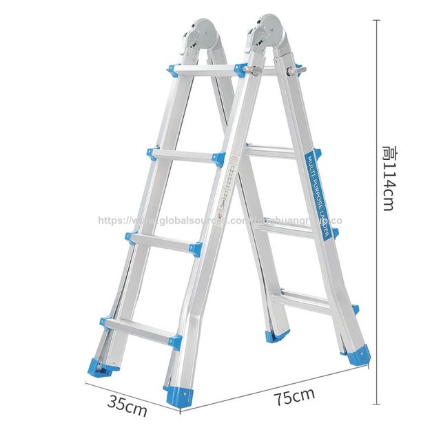 Échelle Télescopique Portable Polyvalente Pliable