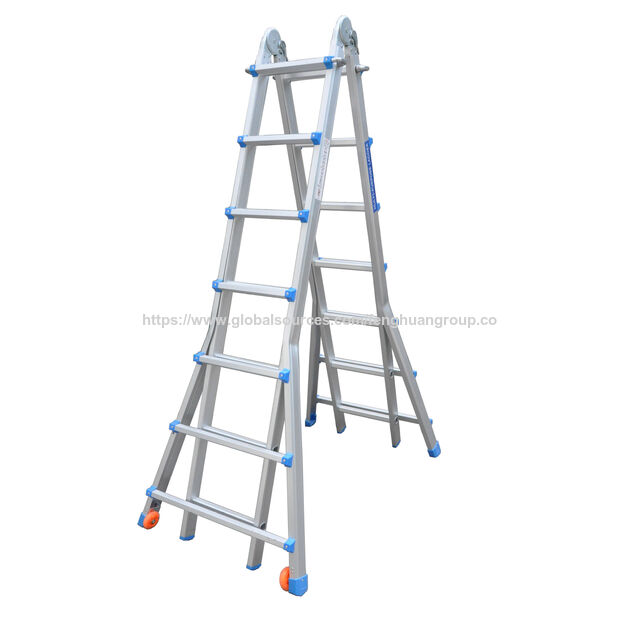 Échelle Télescopique Portable Polyvalente Pliable