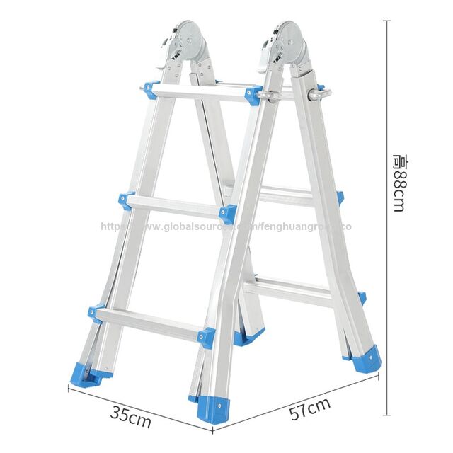 Échelle Télescopique Portable Polyvalente Pliable
