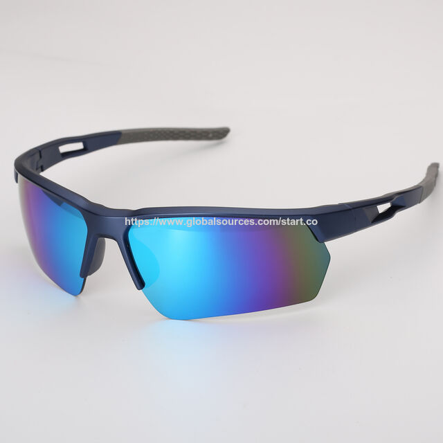 Nouvelles Lunettes de Soleil de Sport, Monture en Plastique, Protection UV 400, Commandes OEM Bienvenues, CE, SS1356