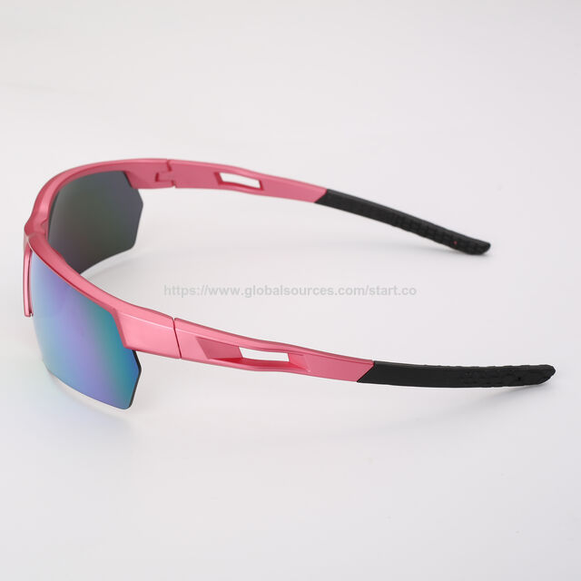 Nouvelles Lunettes de Soleil de Sport, Monture en Plastique, Protection UV 400, Commandes OEM Bienvenues, CE, SS1356