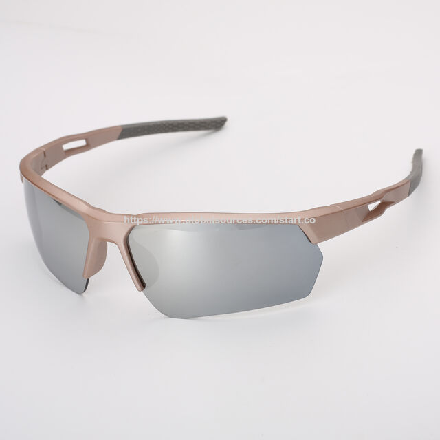 Nouvelles Lunettes de Soleil de Sport, Monture en Plastique, Protection UV 400, Commandes OEM Bienvenues, CE, SS1356
