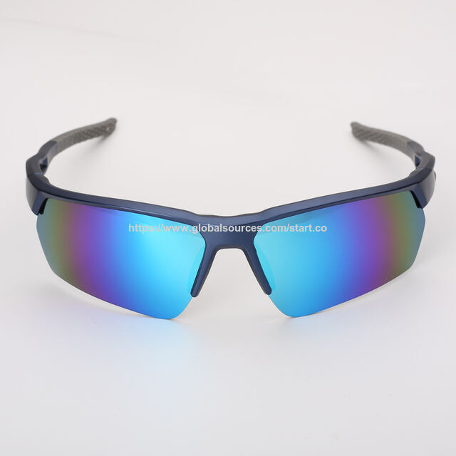 Nouvelles Lunettes de Soleil de Sport, Monture en Plastique, Protection UV 400, Commandes OEM Bienvenues, CE, SS1356