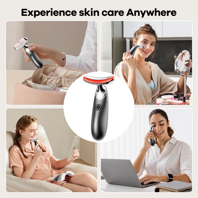Appareil de Beauté LED pour le Visage et le Cou | 3 Options de Couleur | Fabricant et Usine OEM ODM d'Appareils de Beauté pour le Soin de la Peau