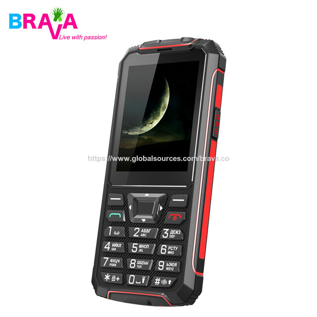 Telefone Móvel à Prova d'Água ECO DESIGN OEM 2.8'' Telefone Robusto, Telefone Móvel à Prova d'Água e Poeira IP68