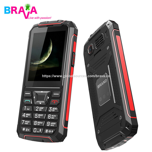 Telefone Móvel à Prova d'Água ECO DESIGN OEM 2.8'' Telefone Robusto, Telefone Móvel à Prova d'Água e Poeira IP68