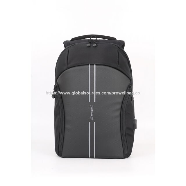 Wasserdichte Laptoptasche, Business-Rucksack mit USB-Ladefunktion