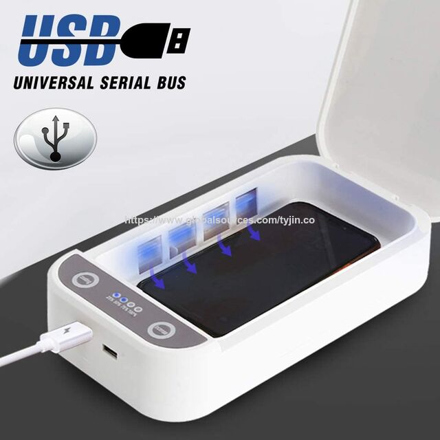 Esterilizador Portátil de Celular UV com Luz UV