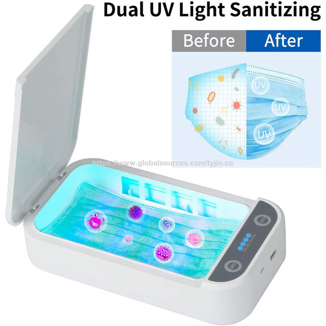 Esterilizador Portátil de Celular UV com Luz UV