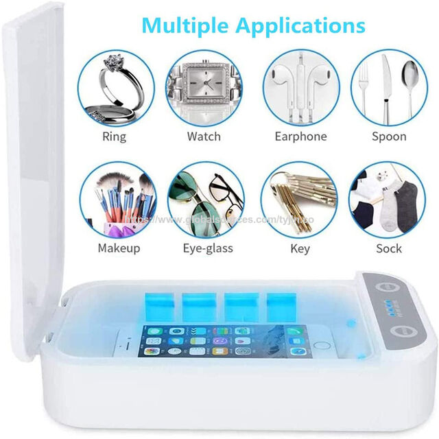 Esterilizador Portátil de Celular UV com Luz UV