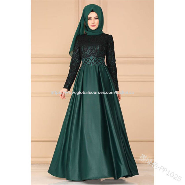 Einfarbiges Abaya Dubai Muslimische Kleider Islamische Kleidung Damen EID Tägliche Schlichte Bescheidene Kleidung
