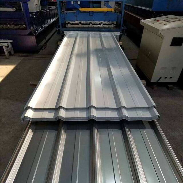 Láminas de Techo Corrugado Galvanizado de 24 Calibres ASTM A792, Acero Laminado en Frío, Recubrimiento de Zinc