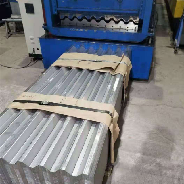 Láminas de Techo Corrugado Galvanizado de 24 Calibres ASTM A792, Acero Laminado en Frío, Recubrimiento de Zinc