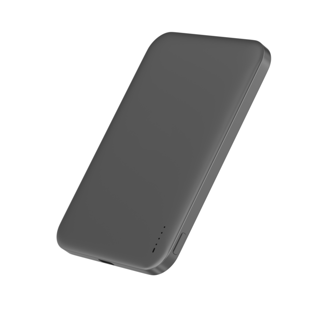 Batería Externa Ultra-delgada de 5000mAh con Carga Inalámbrica Qi2.0 Semi-sólida
