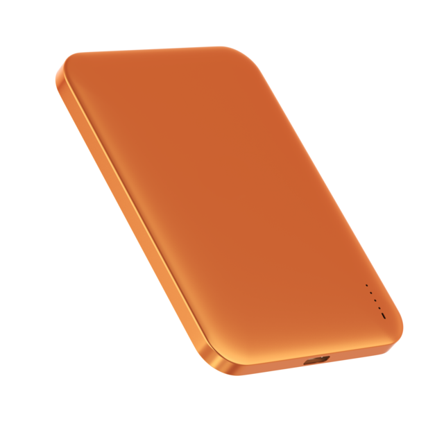 Batería Externa Ultra-delgada de 5000mAh con Carga Inalámbrica Qi2.0 Semi-sólida