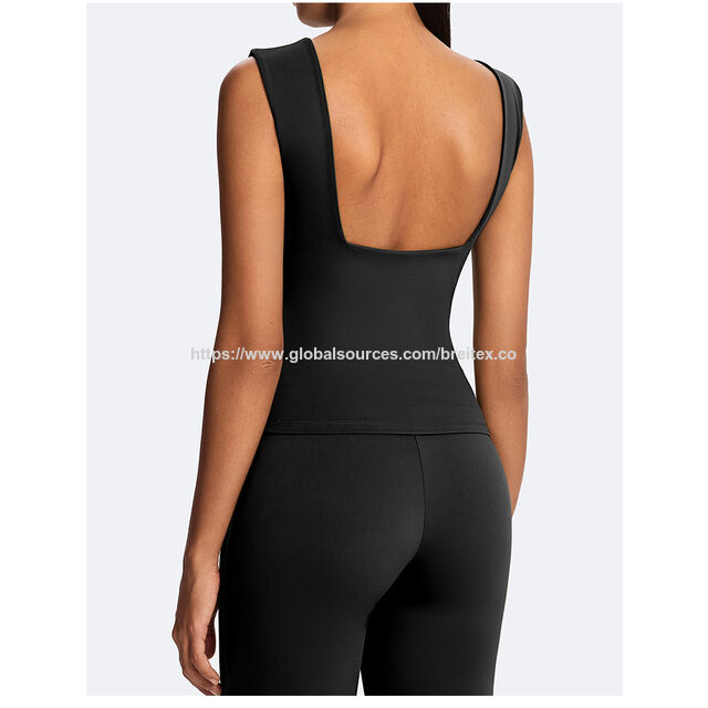 Ensemble de Yoga 2 Pièces pour Femmes OEM/ODM en Tissu Recyclé "Naked Feel", Soutien-Gorge de Sport et Pantalon de Yoga Taille Haute "Butt Lifting" Jambe Large