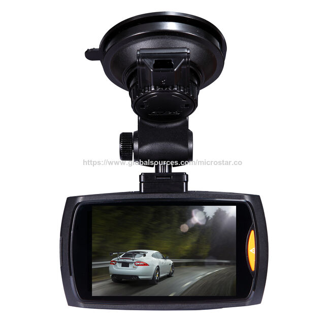 Enregistreur de voiture avec écran LCD TFT de 2,7 pouces