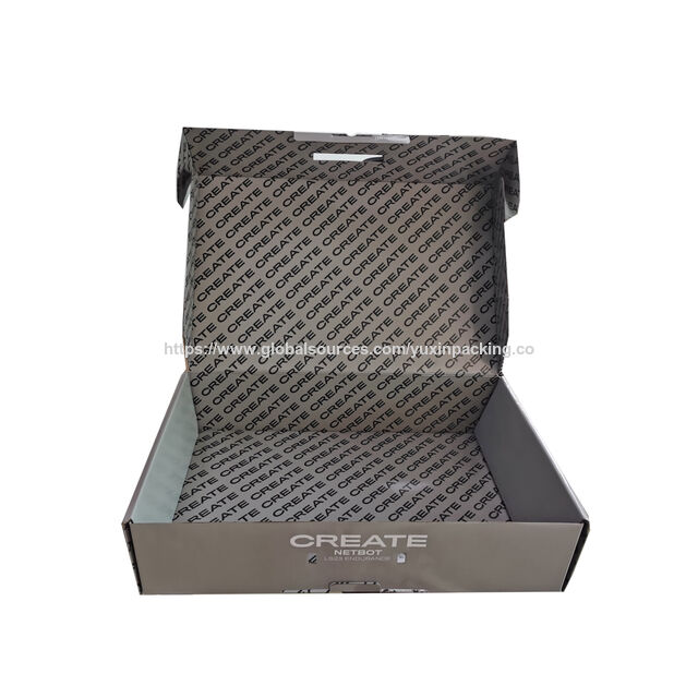 Caja de embalaje de ropa corrugada plegable con diseño elegante y precio atractivo a medida