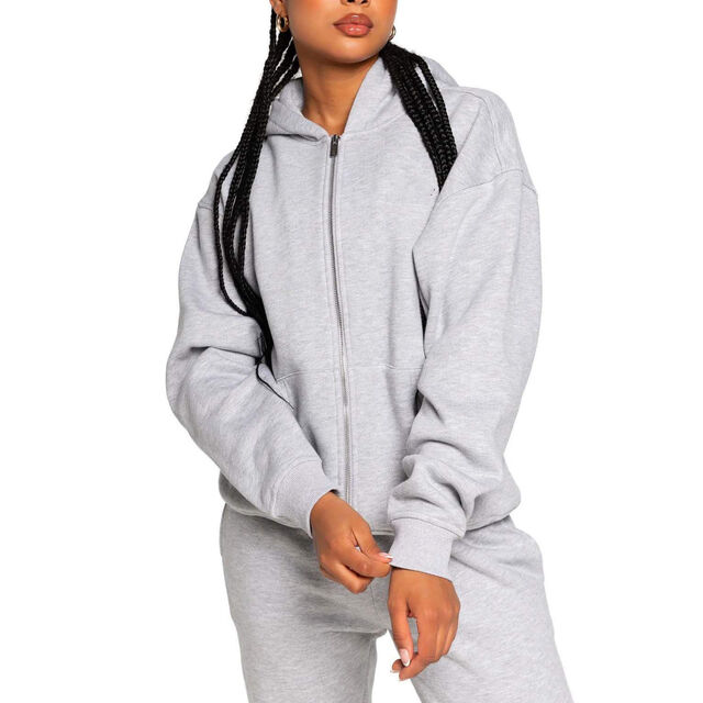 Meilleure Qualité Hiver Casual Manches Longues Femme Sweat à Capuche Fermeture Éclair - Fournisseur Direct Usine, Veste Sweat à Capuche Zippé Femme