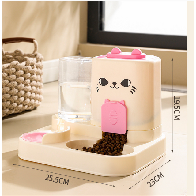 Katzenfutterspender, Katzennapf, Haustierutensilien, Katzenschale, Hundenapf, Katzenbecken, universeller Wasserspender, Haustierbedarf