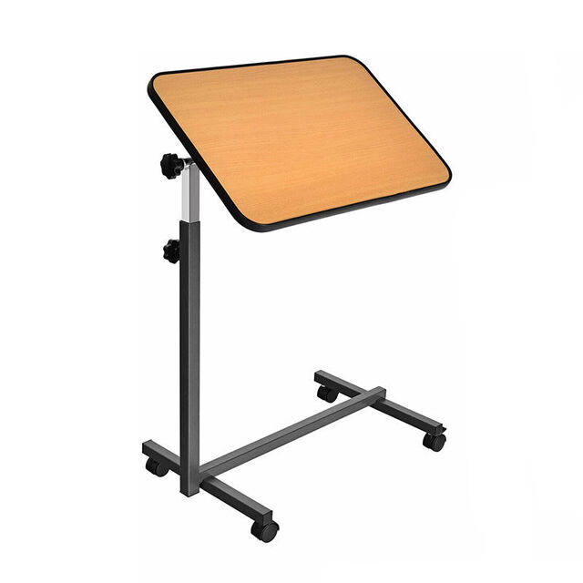 Mesa Lateral Móvel de Luxo Leve com Rodas, Pequeno Rack de Armazenamento e Gabinete de Estudo para Móveis Domésticos, Sala de Estar