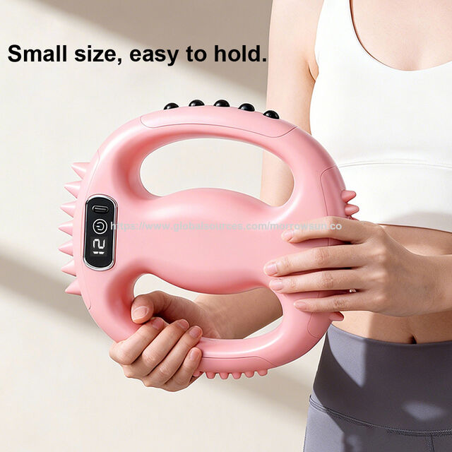 Cordless Deep Beat Body Slimming Fat Burning Body Shape Mini Fascial Massage Magic Ring Magnet Portable Massage Belt