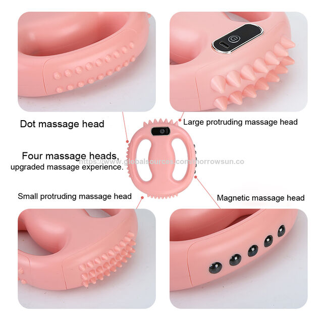 Cordless Deep Beat Body Slimming Fat Burning Body Shape Mini Fascial Massage Magic Ring Magnet Portable Massage Belt