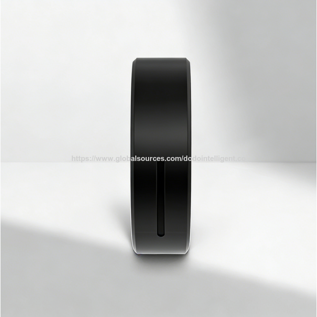 Bague Intelligente Bluetooth 5ATM Étanche avec Suivi de Fréquence Cardiaque, Température, HRV, Oxygène Sanguin et Sommeil avec SOS