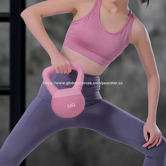 Pesa Rusa de PVC para Entrenamiento de Fuerza. Peso de 2 kg. Ideal para gimnasios y entrenamiento funcional.