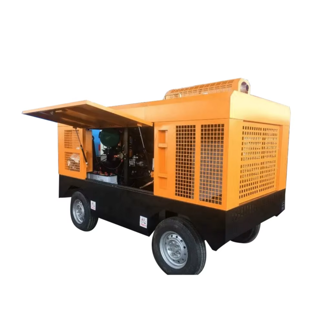Compresseur d'Air Diesel de Qualité Supérieure pour la Construction avec Livraison Rapide