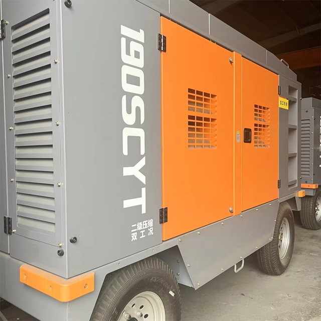 Compresseur d'Air Diesel de Qualité Supérieure pour la Construction avec Livraison Rapide