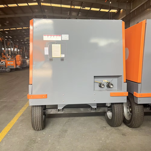 Compresseur d'Air Diesel de Qualité Supérieure pour la Construction avec Livraison Rapide