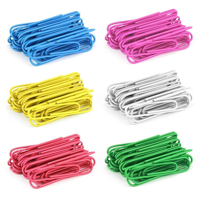 Bestseller Sortierte Papierklammer-Sets für Büroorganisation - Vinylbeschichtete Papierklammern