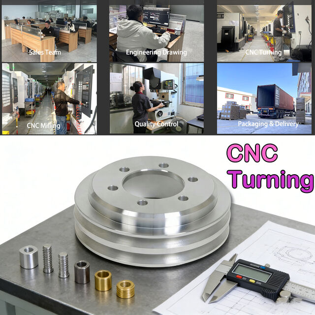 Fabrication OEM de pièces métalliques tournées personnalisées, traitement d'aluminium anodisé, services d'usinage CNC