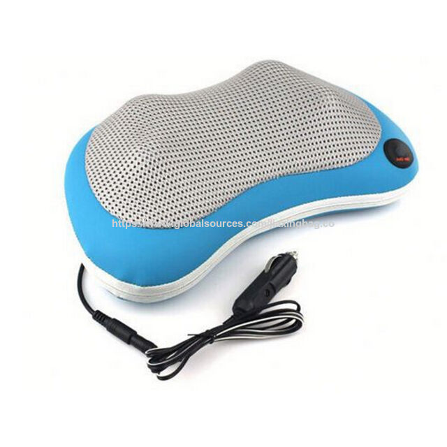Oreiller de massage multifonction intelligent à chaleur apaisante, commandes OEM bienvenues