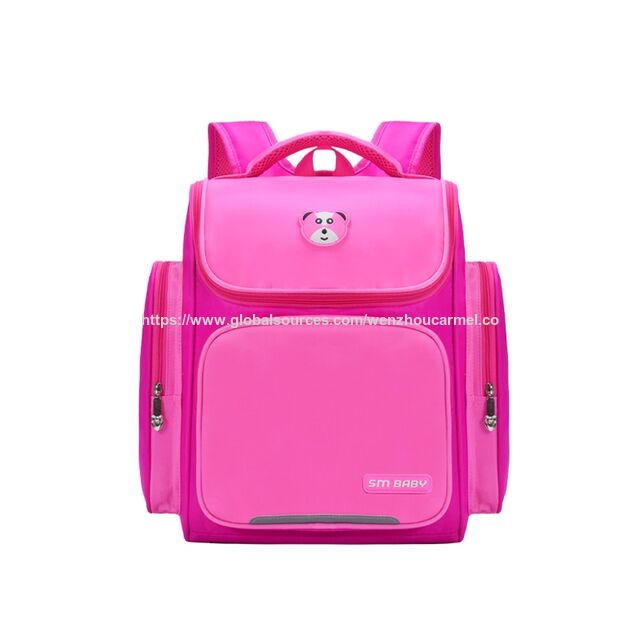 Mochila escolar leve e à prova d'água para meninos do ensino fundamental e médio