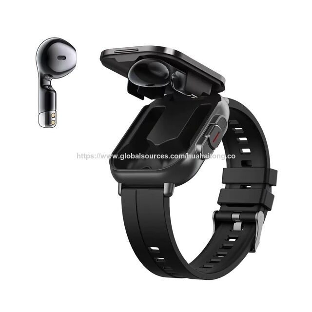 Smartwatch mit integrierten Ohrhörern
