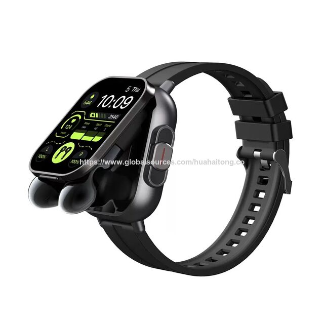 Smartwatch mit integrierten Ohrhörern