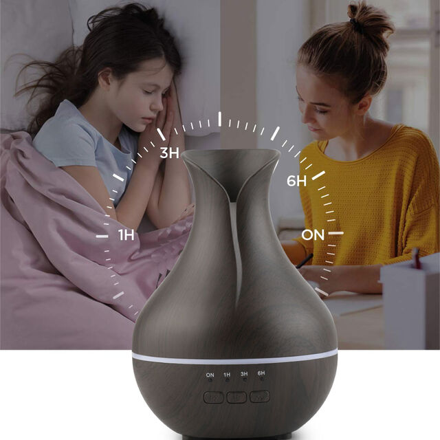 Humidifier Udara USB 5V Terlaris dengan Lampu LED, Diffuser Minyak Esensial Aroma Tanpa Filter untuk Yoga Rumah & Hotel