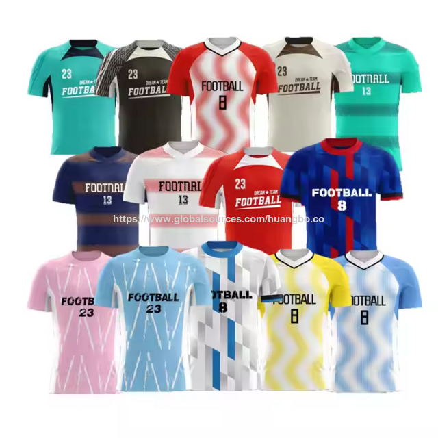 Nueva Camiseta de Fútbol Personalizada para Adultos y Niños con Número, Nombre y Logotipo - Uniforme de Fútbol