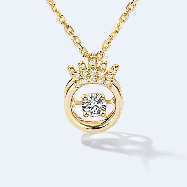 Pingente de Diamante Genuíno 100% Natural Certificado GIA, 1.00 Quilate, Diamante Coração, Pingente de Diamante Solitário em Ouro Maciço 14k