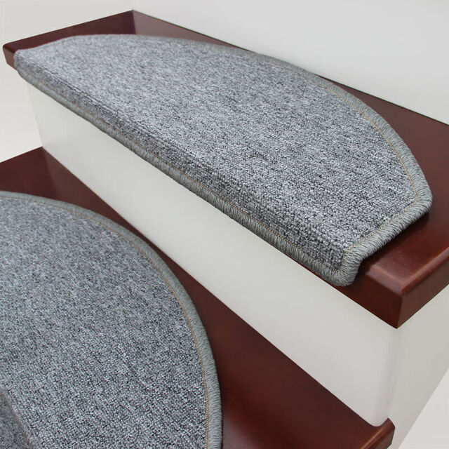 Elegante Felpudo de Escalera Tupido de Alta Calidad para Decoración del Hogar