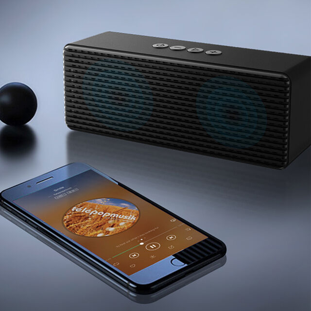 Devia Life-style Stereo-Bluetooth-Lautsprecher mit zwei Lautsprechern