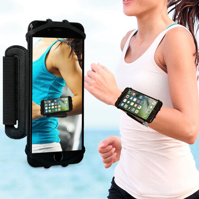 Sac de téléphone portable transparent souple Devia, brassards de sport