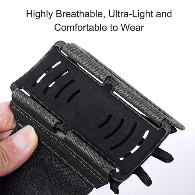 Sac de téléphone portable transparent souple Devia, brassards de sport