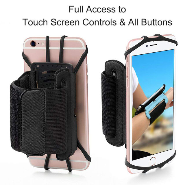 Sac de téléphone portable transparent souple Devia, brassards de sport